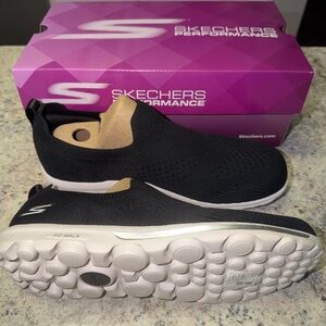 Skechers Performance Black Slip-On Shoes
